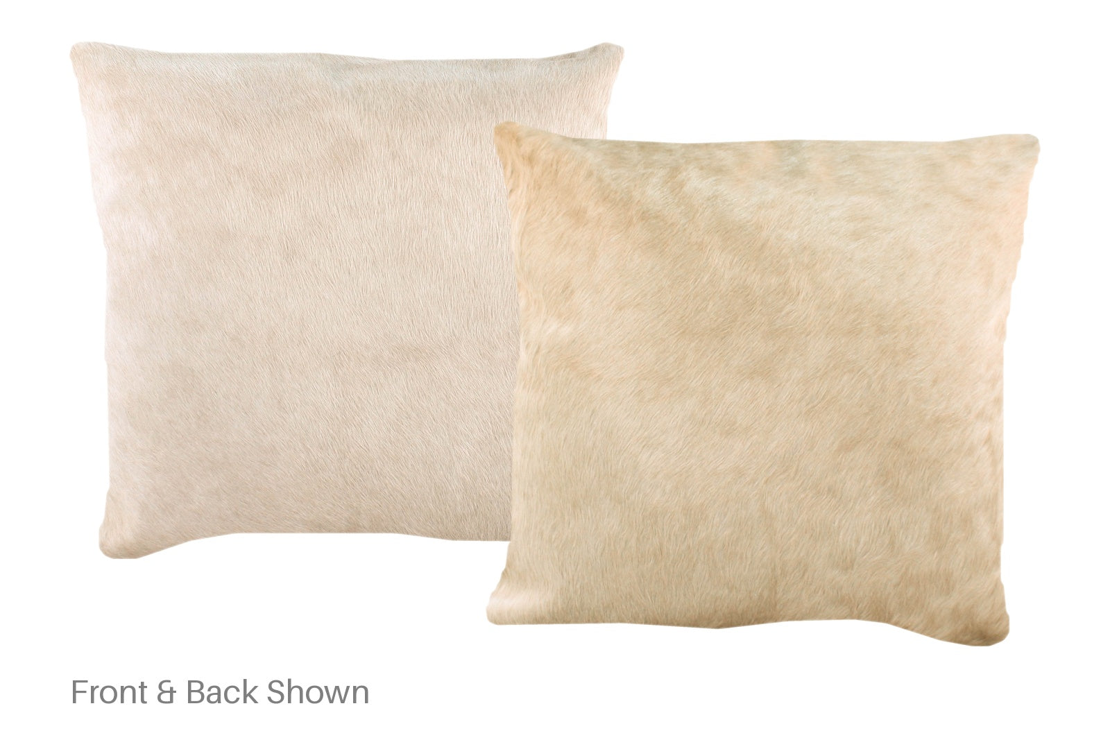 Champagne Cowhide Pillow #A52283