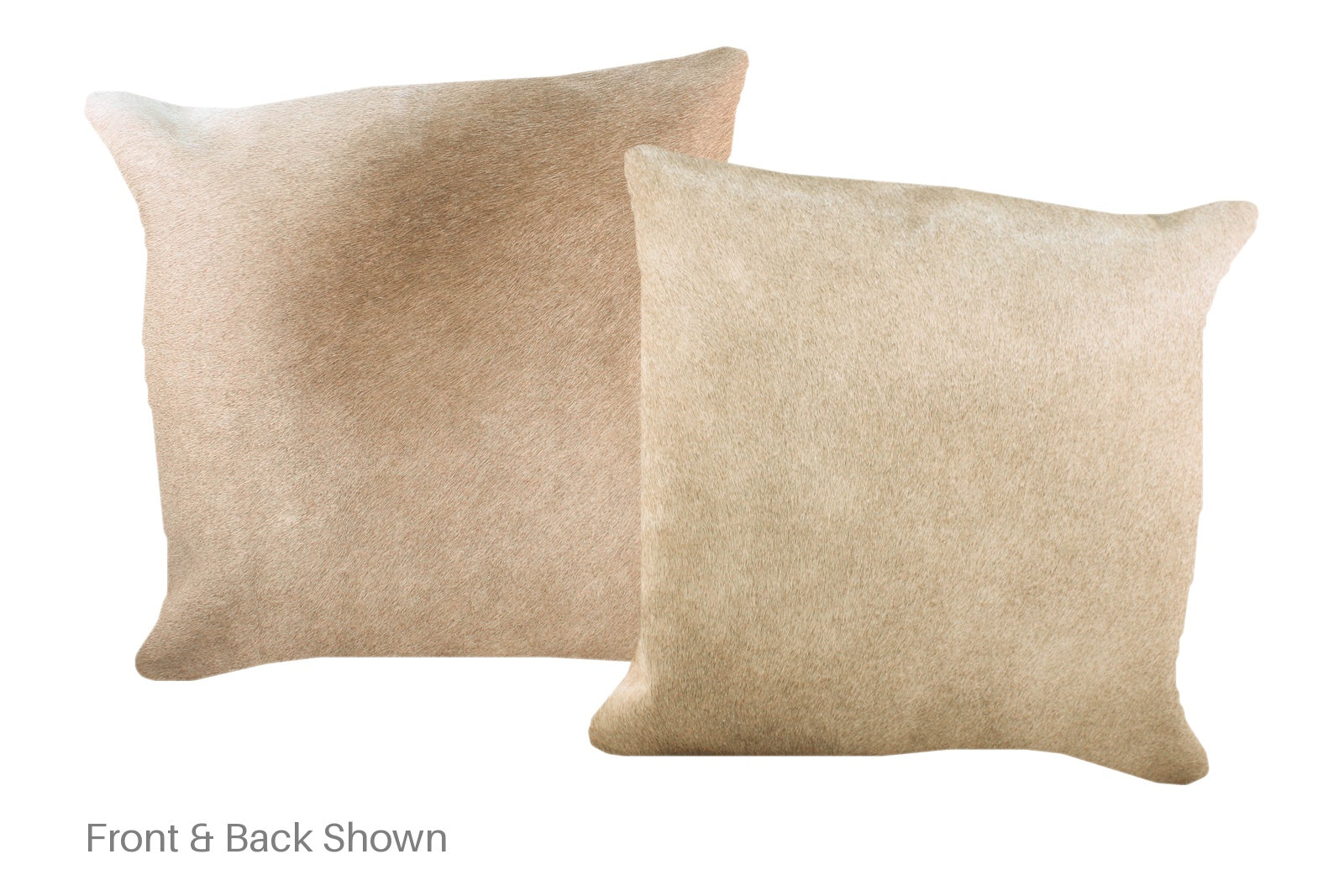 Champagne Cowhide Pillow #A52288