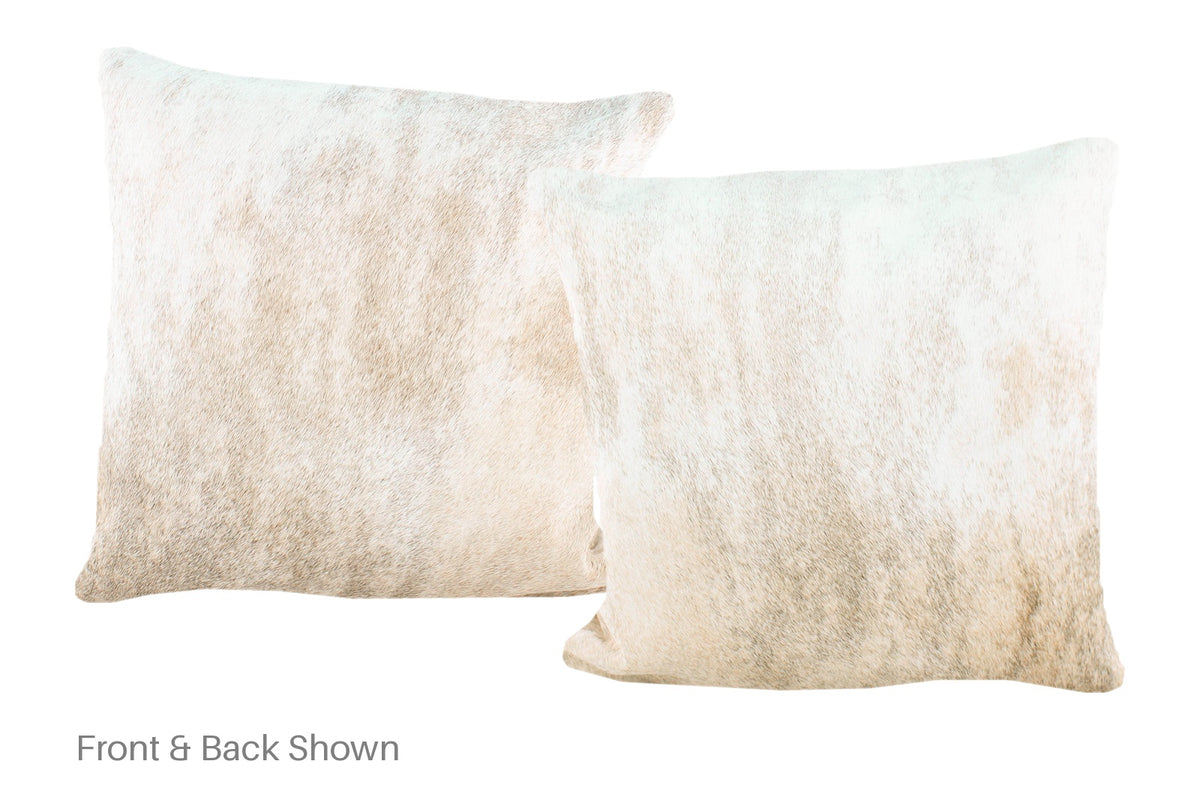 Light Brindle Cowhide Pillow #A52297