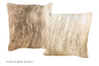 Light Brindle Cowhide Pillow 16x16 #A52300 by Hudson Hides