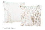Grey Cowhide Pillow 16x16 #A52302 by Hudson Hides