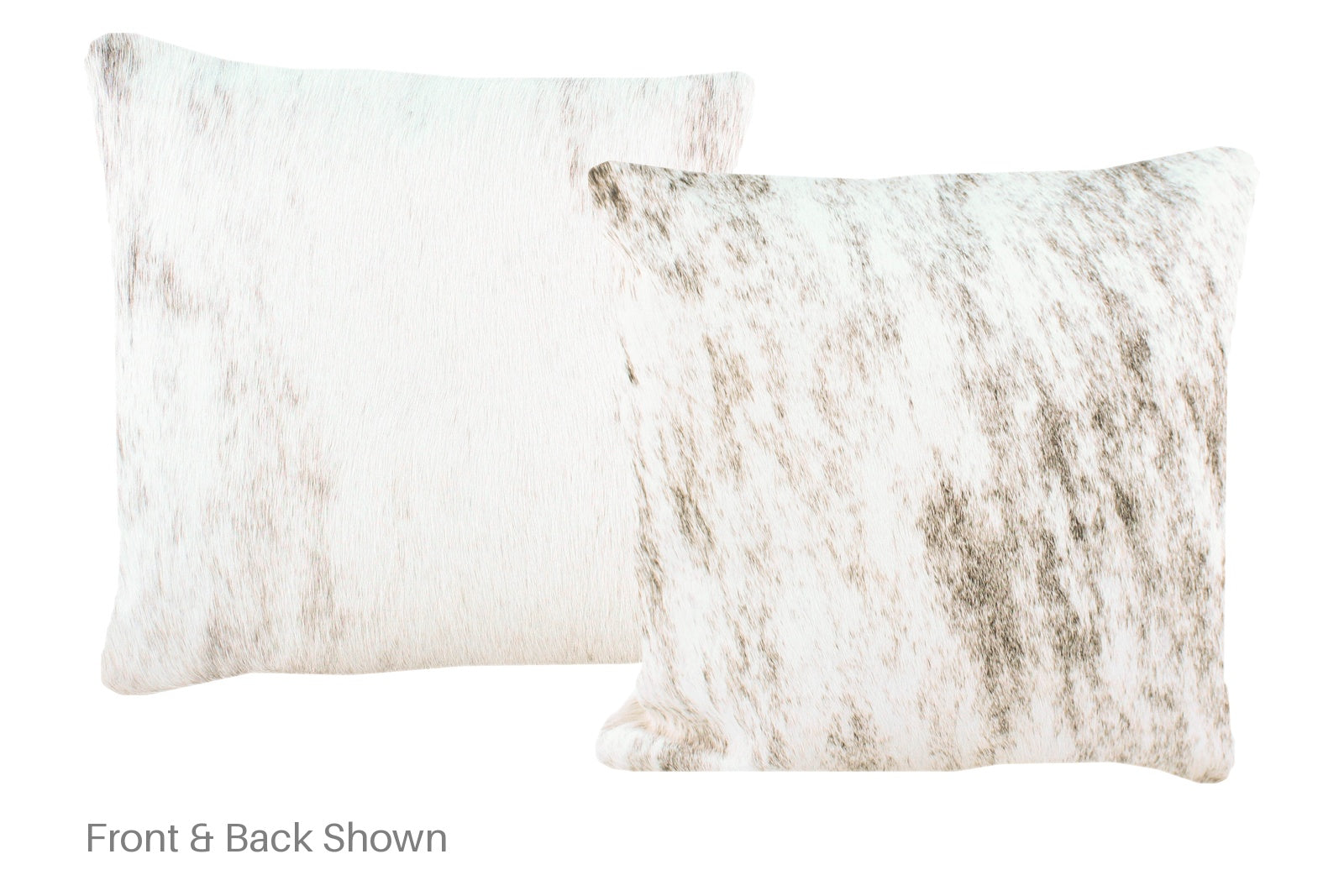 Grey Cowhide Pillow #A52302