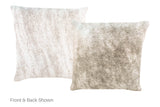 Light Brindle Cowhide Pillow 16x16 #A52309 by Hudson Hides