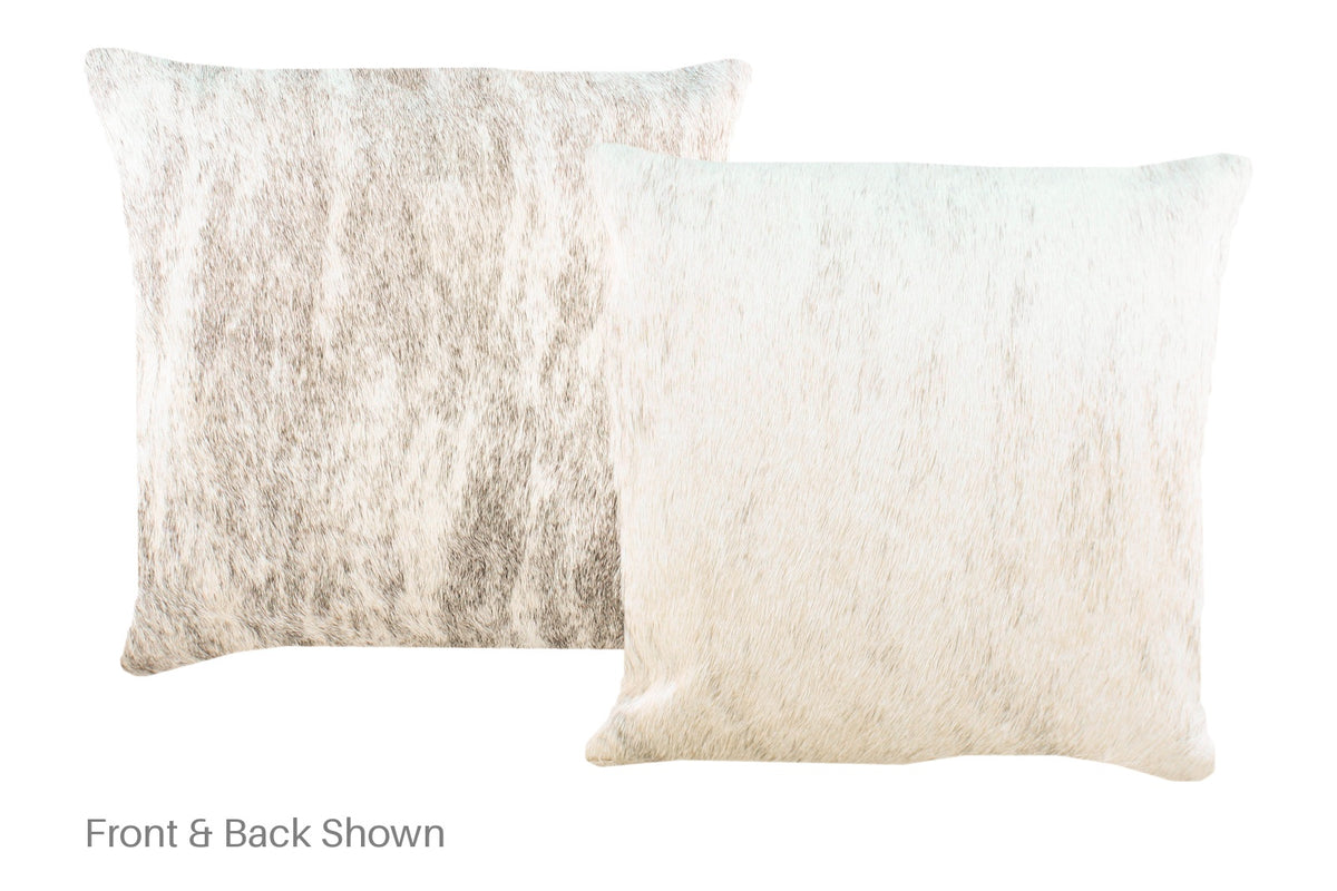 Light Brindle Cowhide Pillow #A52312