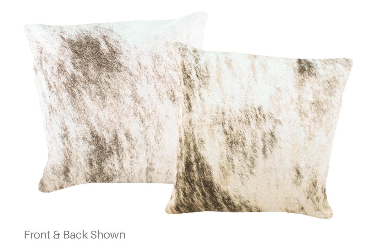 Light Brindle Cowhide Pillow #A52316