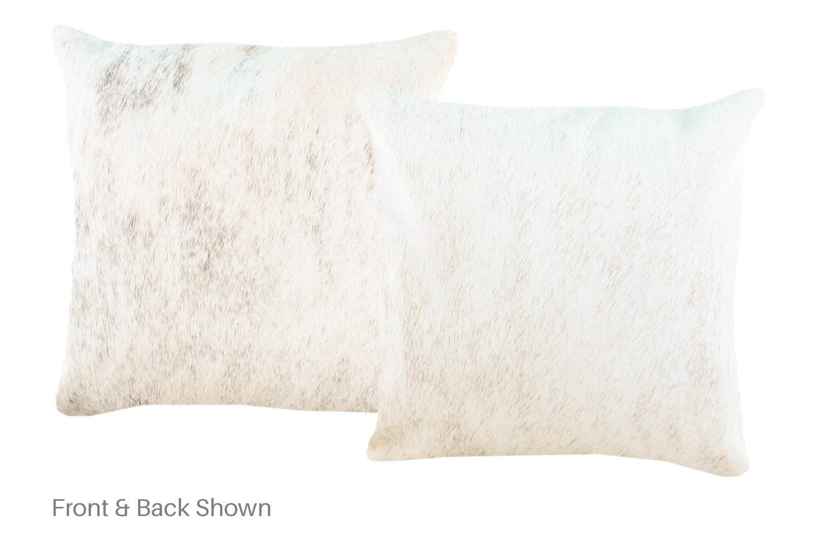 Grey Cowhide Pillow #A52317