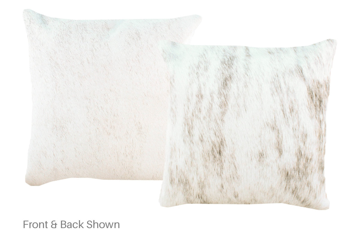 Grey Cowhide Pillow #A52318