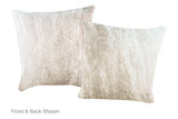 Grey Cowhide Pillow 16x16 #A52323 by Hudson Hides