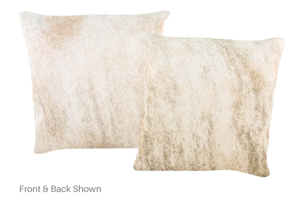 Light Brindle Cowhide Pillow #A52325