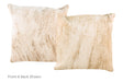 Light Brindle Cowhide Pillow 16x16 #A52326 by Hudson Hides