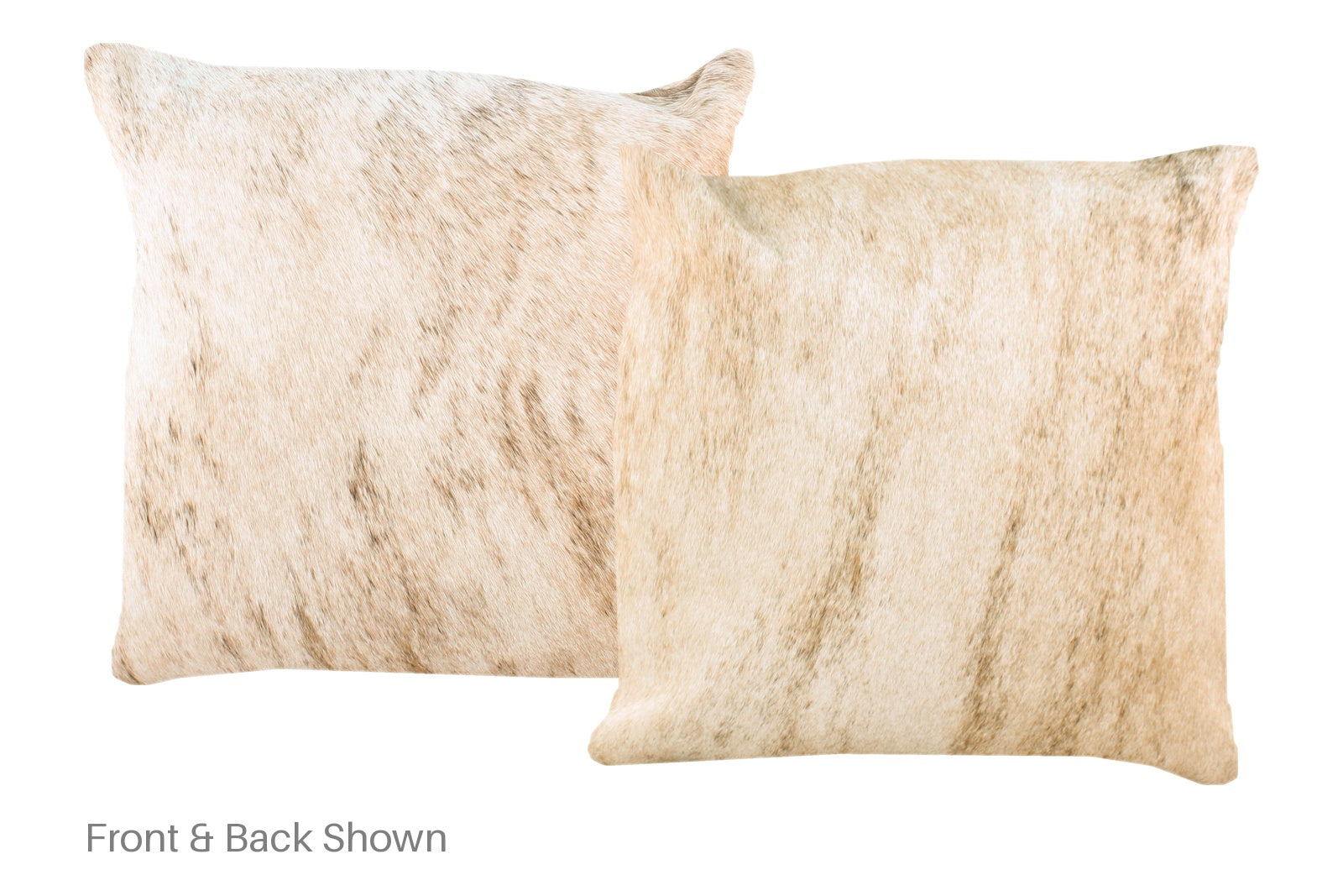 Light Brindle Cowhide Pillow #A52326