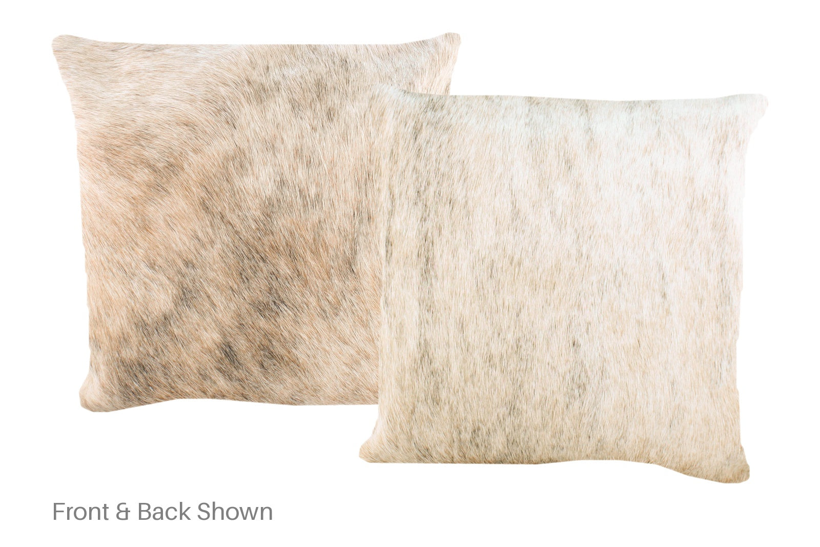 Light Brindle Cowhide Pillow #A52327