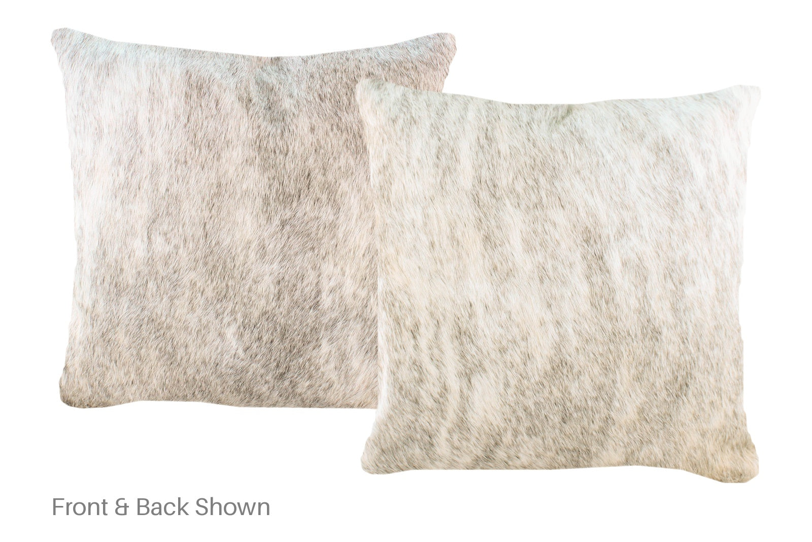 Grey Cowhide Pillow #A52329