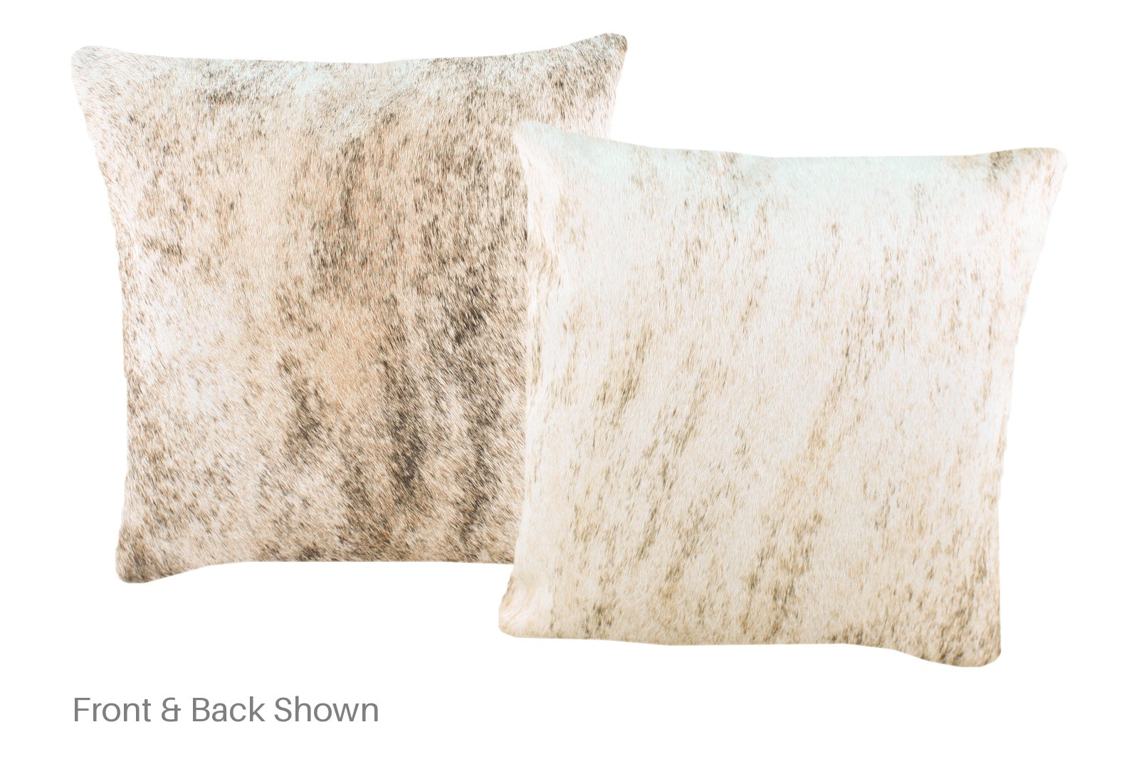 Light Brindle Cowhide Pillow #A52332