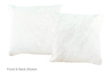 Grey Cowhide Pillow 16x16 #A52333 by Hudson Hides
