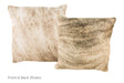 Light Brindle Cowhide Pillow 16x16 #A52339 by Hudson Hides