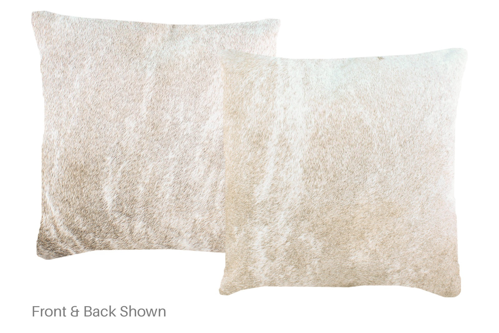 Light Brindle Cowhide Pillow #A52340