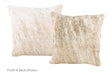 Light Brindle Cowhide Pillow 16x16 #A52341 by Hudson Hides