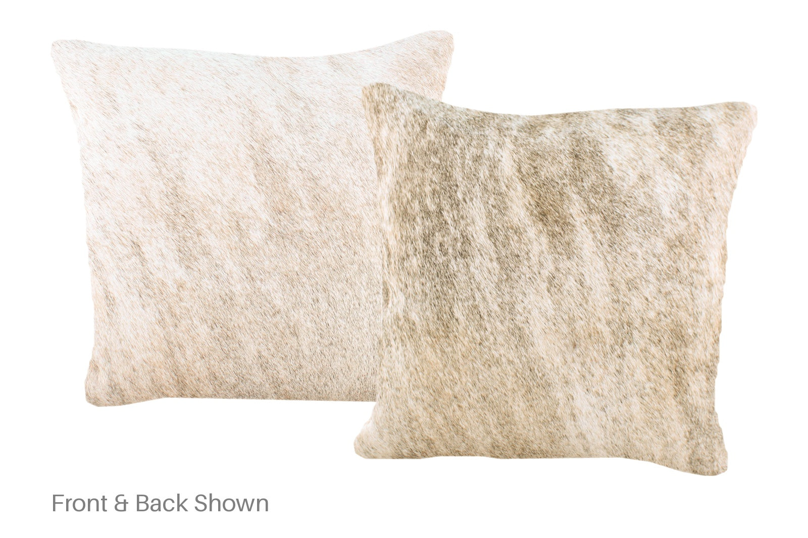Light Brindle Cowhide Pillow #A52341