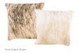 Light Brindle Cowhide Pillow 16x16 #A52342 by Hudson Hides