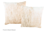 Light Brindle Cowhide Pillow 16x16 #A52343 by Hudson Hides