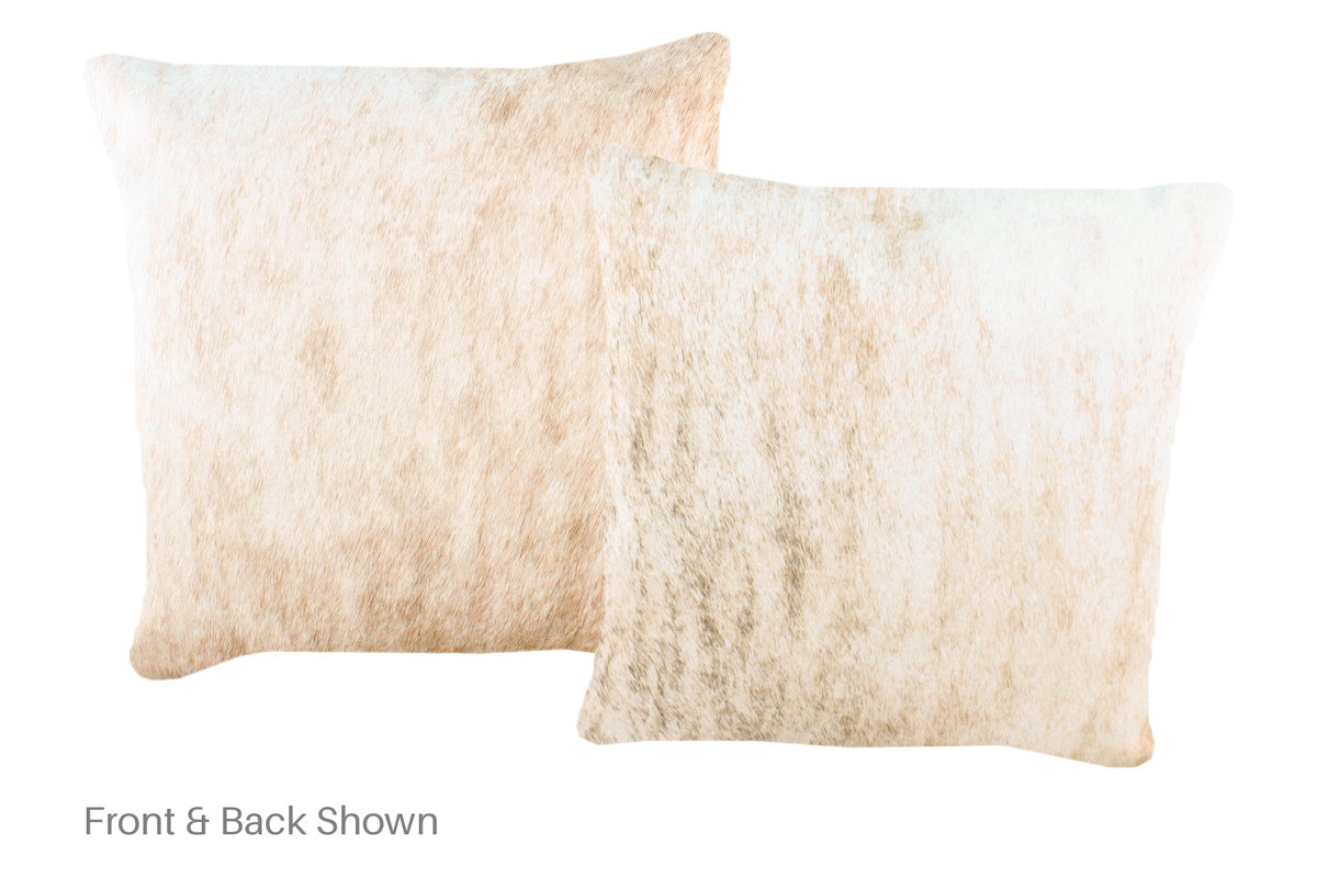 Light Brindle Cowhide Pillow #A52343
