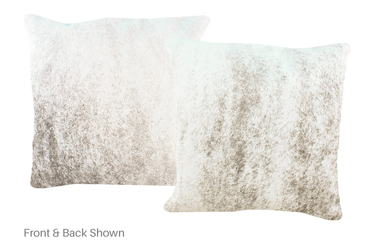 Grey Cowhide Pillow #A52350