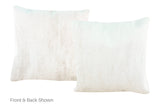Grey Cowhide Pillow 16x16 #A52351 by Hudson Hides