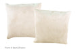 Solid White Cowhide Pillow 16x16 #A52353 by Hudson Hides