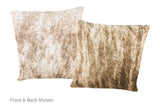 Light Brindle Cowhide Pillow 16x16 #A52355 by Hudson Hides