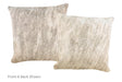 Light Brindle Cowhide Pillow 16x16 #A52358 by Hudson Hides