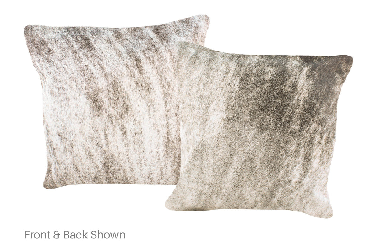 Light Brindle Cowhide Pillow #A52359