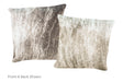 Grey Cowhide Pillow 16x16 #A52362 by Hudson Hides