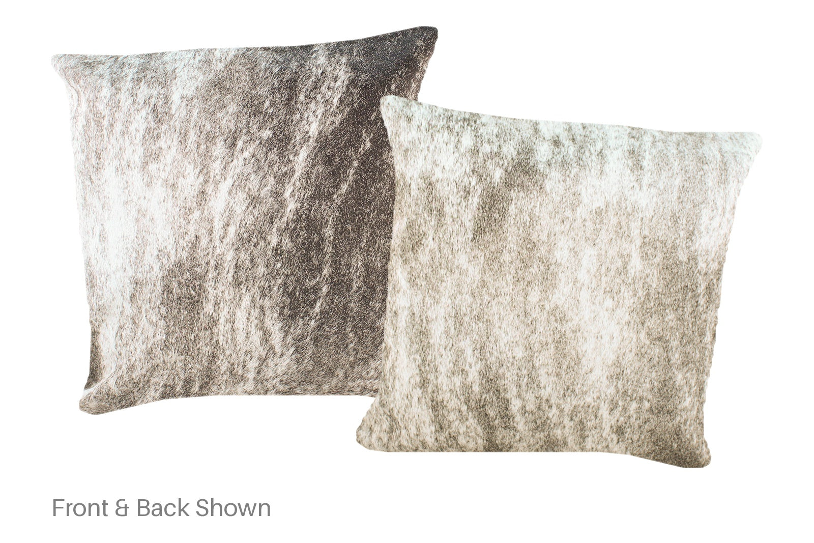 Grey Cowhide Pillow #A52362