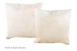 Champagne Cowhide Pillow 16x16 #A52366 by Hudson Hides