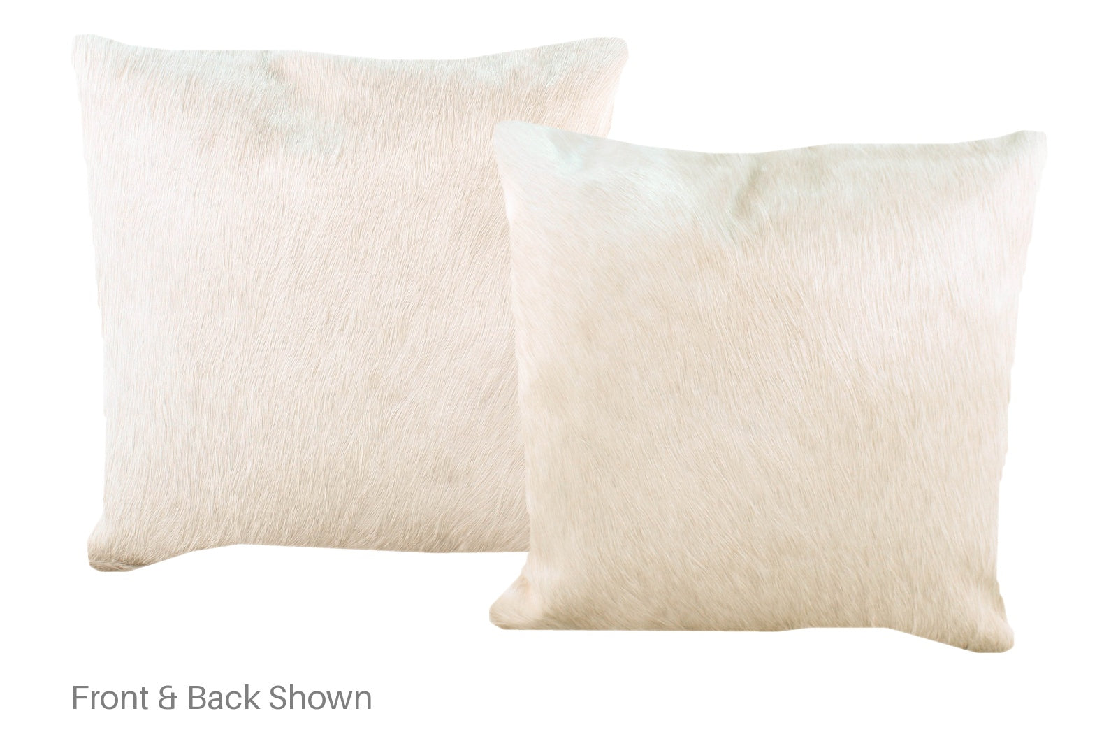 Champagne Cowhide Pillow #A52366