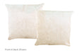 Champagne Cowhide Pillow 16x16 #A52369 by Hudson Hides