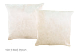 Champagne Cowhide Pillow 16x16 #A52369 by Hudson Hides