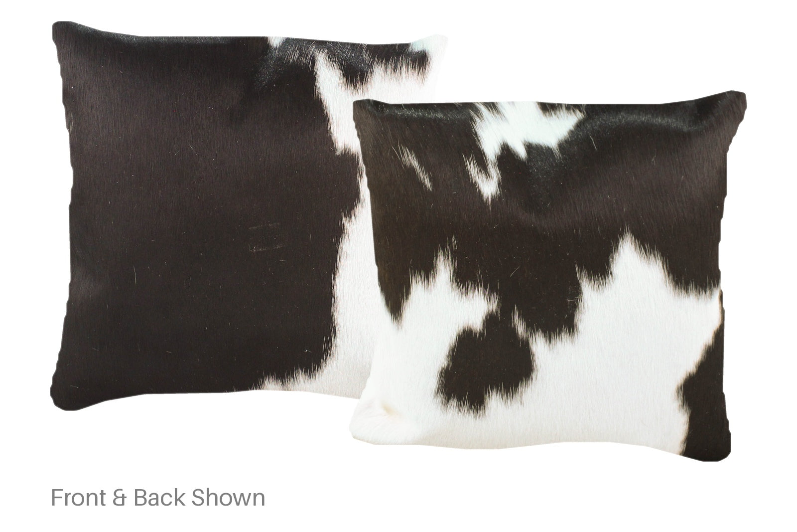 Black and White Cowhide Pillow #A52371