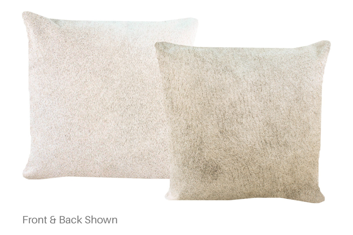 Grey Cowhide Pillow #A52378
