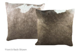 Grey Cowhide Pillow 16x16 #A52394 by Hudson Hides