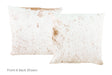 Salt and Pepper Brown Cowhide Pillow 16x16 #A52397 by Hudson Hides