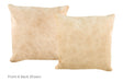 Beige Cowhide Pillow 16x16 #A52402 by Hudson Hides