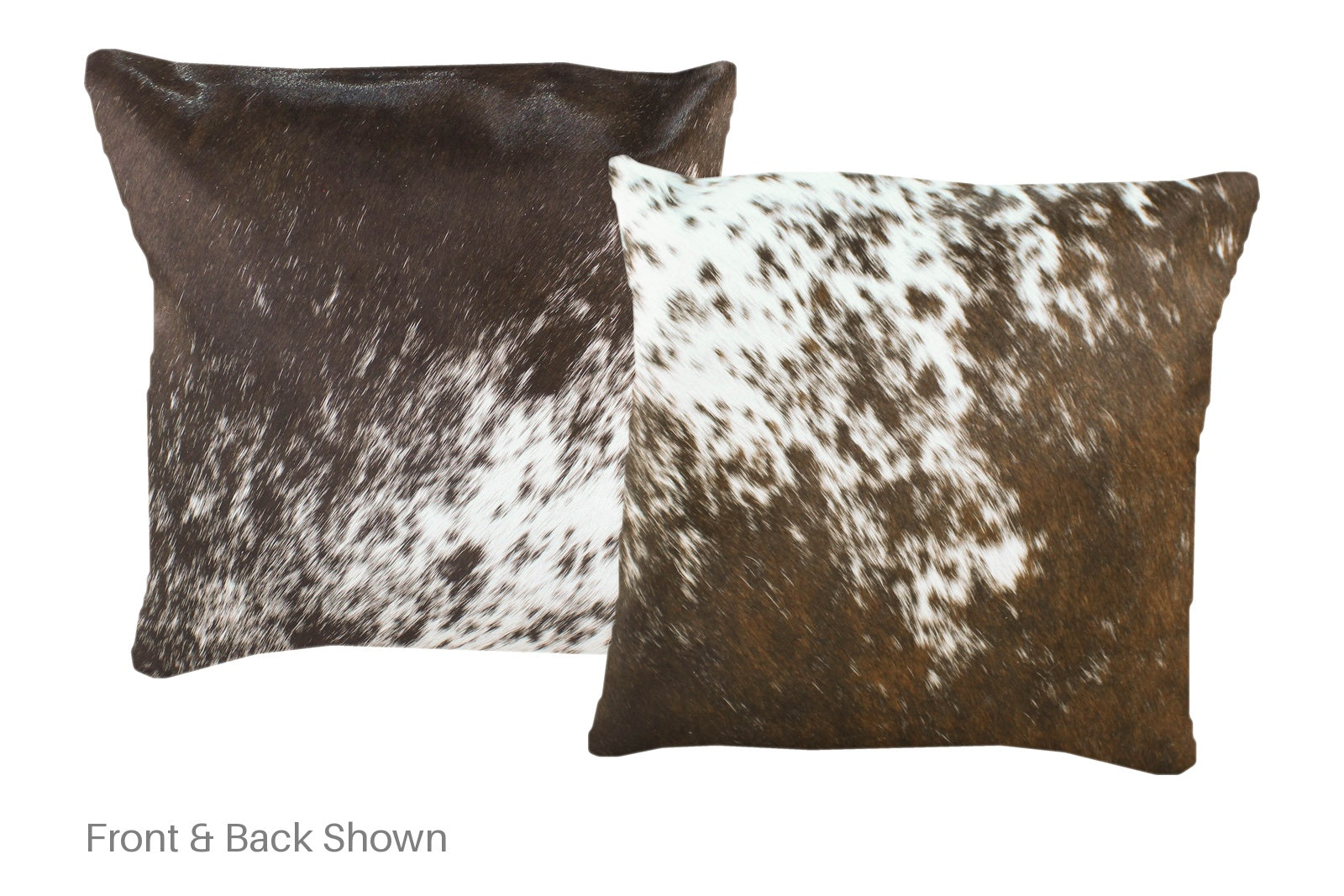 Chocolate Cowhide Pillow #A52406