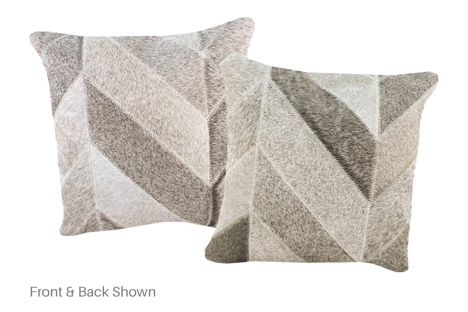 Patchwork Cowhide Pillow #A52407