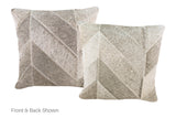 Patchwork Cowhide Pillow 16x16 #A52409 by Hudson Hides