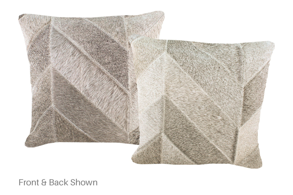 Patchwork Cowhide Pillow #A52409