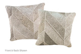 Patchwork Cowhide Pillow 16x16 #A52410 by Hudson Hides