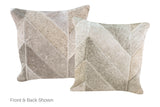 Patchwork Cowhide Pillow 16x16 #A52412 by Hudson Hides