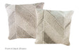 Patchwork Cowhide Pillow 16x16 #A52417 by Hudson Hides